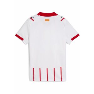 Młodzieżowa koszulka domowa Girona FC 25/26 PUMA White Red. Biała bluzki Puma, l, bez wzorów, klasyczne, bez kołnierzyka, bez ramiączek. Za 349,00 zł.