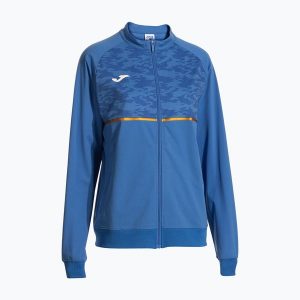 Bluza do biegania damska Joma Record III Full Zip. Niebieskie bluzy JOMA, l, bez wzorów, bez kaptura. Za 139,99 zł.
