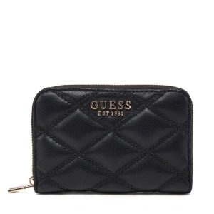 Portfel Guess. Czarne portfele Guess, z aplikacjami. Za 139,99 zł.