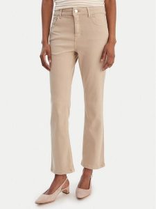 Marella Jeansy Sfinge 2615131261 Beżowy Slim Fit. Brązowe jeansy Marella, bez wzorów, z bawełny. Za 479,99 zł.