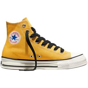 Buty sportowe Converse Chuck Taylor Throwback. Żółte trampki Converse, bez wzorów, bez zapięcia. Za 590,00 zł.