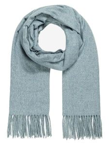 More & More Szal w kolorze błękitnym rozmiar: onesize. Niebieskie szaliki More & More, bez wzorów. Za 113,10 zł.