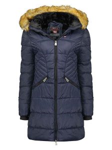 ANAPURNA Płaszcz zimowy w kolorze granatowym rozmiar: L. Niebieskie płaszcze ANAPURNA, na zimę, l, bez wzorów, bez kaptura. Za 166,10 zł.