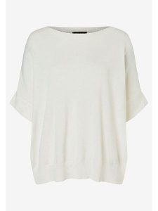 More & More Sweter w kolorze kremowym rozmiar: 38. Brązowe swetry oversize More & More, bez wzorów, bez ramiączek. Za 180,06 zł.