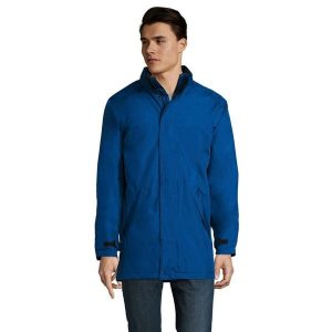 Kurtka Unisex Dla Dorosłych Robyn Z Wyściełaną Podszewką. Niebieskie kurtki SOL'S, s, bez wzorów, z puchu, bez kaptura. Za 194,99 zł.