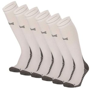 Skarpety kompresyjne do biegania Xtreme, 6 par, Multi Biały. Białe skarpetki XTREME SOCKSWEAR, bez wzorów. Za 225,99 zł.