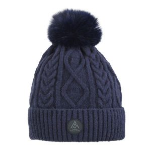 Czapka Peak Mountain Montchat. Niebieskie czapki Peak Mountain, bez wzorów, sportowe. Za 70,00 zł.