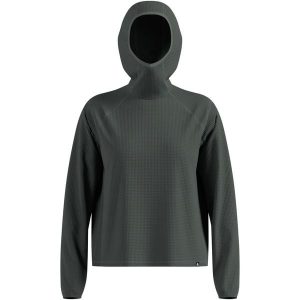 Bluza z kapturem Odlo Mid layer hoody CUBIC. Szare bluzy ODLO, bez wzorów, z kapturem. Za 319,99 zł.