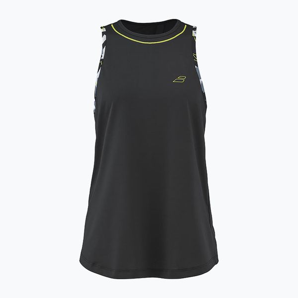 Koszulka tenisowa damska Babolat Aero. Czarne bluzki BABOLAT, s, bez wzorów, sportowe, bez kołnierzyka, bez ramiączek. Za 119,99 zł.