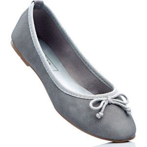Baleriny bonprix jasnoszary. Balerinki marki bonprix. Za 16,99 zł.