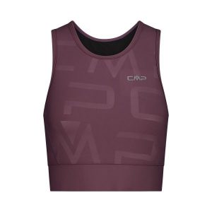 Damski tank top CMP. Brązowe topy CMP, l, bez wzorów, sportowe, bez kołnierzyka, bez ramiączek. Za 176,50 zł.