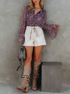 Milan Kiss Bluzka w kolorze fioletowym rozmiar: S. Różowe bluzki Milan Kiss, s, bez wzorów, bez kołnierzyka, bez ramiączek. Za 113,99 zł.