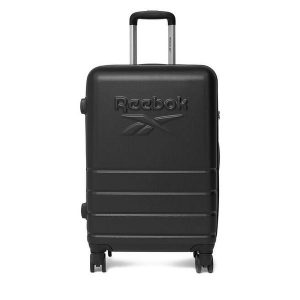 Walizka średnia Reebok. Czarne walizki Reebok, bez wzorów, średnie. Za 299,99 zł.