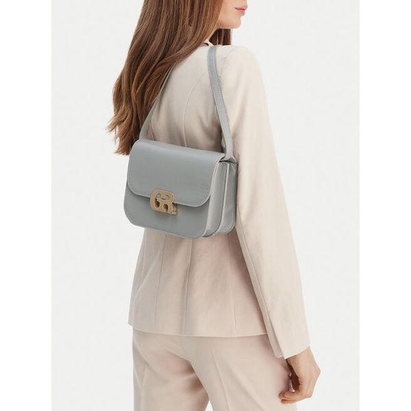 Torebka GINO ROSSI. Szare torebki klasyczne Gino Rossi, bez wzorów, bez dodatków. Za 279,99 zł.