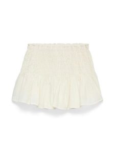 Vero Moda Spódnica mini Sofia 10350924 Biały Regular Fit. Białe spódnice Vero Moda, xl, bez wzorów, z bawełny, mini. Za 159,99 zł.