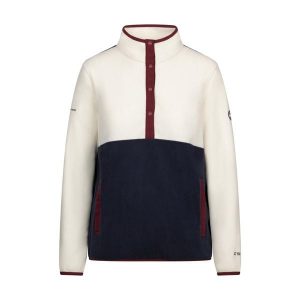 Trespass Garzoni - Polar damski At100 Ghost. Brązowe kurtki Trespass, z aplikacjami, z polaru, bez kaptura. Za 264,99 zł.