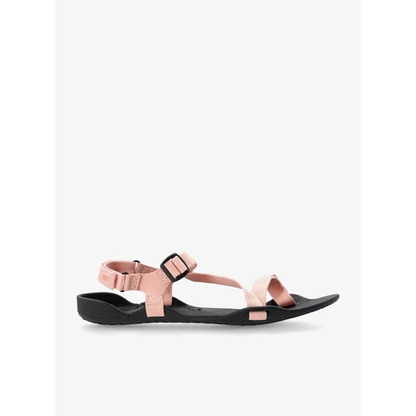 Sandały turystyczne damskie Xero Shoes Z-Trek. Czerwone buty trekkingowe XERO SHOES, bez wzorów, bez obcasa, bez zapięcia. Za 203,99 zł.