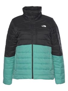 The North Face Kurtka pikowana w kolorze miętowo-czarnym rozmiar: XL. Czarne kurtki The North Face, xl, bez wzorów, bez kaptura. Za 463,38 zł.