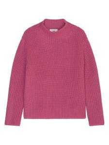 Marc O´Polo Sweter w kolorze różowym rozmiar: XL. Różowe swetry oversize xl, bez wzorów, z bawełny, bez ramiączek. Za 215,21 zł.