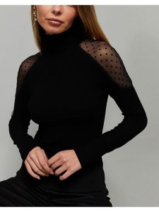 Milan Kiss Golf w kolorze czarnym rozmiar: L. Czarne golfy Milan Kiss, z aplikacjami. Za 113,99 zł.