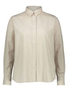 Pepe Jeans Koszula w kolorze beżowym rozmiar: XS. Brązowe koszule Pepe Jeans, xs, bez wzorów, z bawełny, bez kołnierzyka, bez ramiączek. Za 146,95 zł.