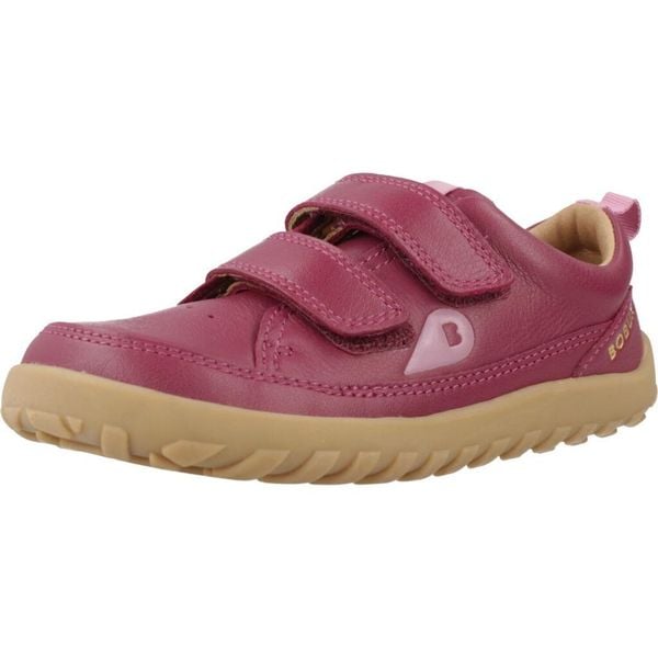 Buty BOBUX BQ10481R2PLE Rose. Czerwone buty trekkingowe BOBUX, ze skóry, bez zapięcia. Za 309,99 zł.