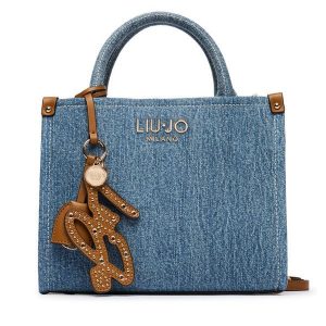 Torebka Liu Jo. Niebieskie torebki klasyczne Liu Jo, bez wzorów, bez dodatków. Za 599,99 zł.