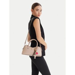 Torebka Guess. Brązowe torebki klasyczne Guess, z aplikacjami, bez dodatków. Za 659,99 zł.