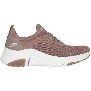 Adidasy Skechers Bobs Sparrow Flex -, Kobiety. Brązowe buty sportowe Skechers, bez wzorów, bez zapięcia. Za 269,99 zł.