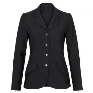 Frak jeździecki damski marynarka konkursowa EQUESTRIAN QUEEN Molly. Czarne marynarki i żakiety EQUESTRIAN QUEEN, bez wzorów, z materiału, eleganckie. Za 471,99 zł.