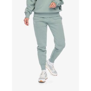 Spodnie damskie Under Armour Rival Fleece Joggers. Zielone spodnie dresowe Under Armour, bez wzorów. Za 156,99 zł.