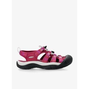 Sandały trekkingowe damskie Keen Newport H2. Czerwone buty trekkingowe Keen, bez wzorów, bez obcasa, bez zapięcia. Za 319,99 zł.