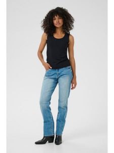 Kaffe Top w kolorze czarnym rozmiar: S. Czarne topy Kaffe, s, bez wzorów, bez kołnierzyka, bez ramiączek. Za 96,14 zł.