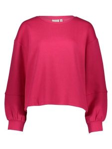 Vila Bluza w kolorze różowym rozmiar: L. Różowe bluzy Vila, l, bez wzorów, z bawełny, bez kaptura. Za 84,21 zł.