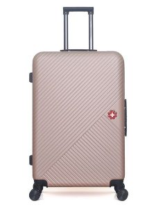 SWISS KOPPER Walizka "Spiez" w kolorze różowozłotym - 47 x 75 x 29 cm rozmiar: onesize. Czerwone walizki SWISS KOPPER, bez wzorów, z materiału. Za 354,95 zł.