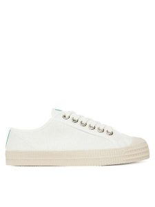 Novesta Trampki Star Master Hemp N472009-BEI87Y123 Biały. Białe trampki Novesta, bez wzorów, z materiału, bez zapięcia. Za 289,99 zł.