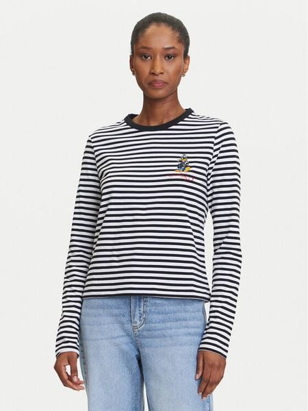 KARL LAGERFELD Bluzka A3W17091 Czarny Regular Fit. Czarne bluzki KARL LAGERFELD, s, bez wzorów, z bawełny, bez kołnierzyka, bez ramiączek. Za 289,99 zł.