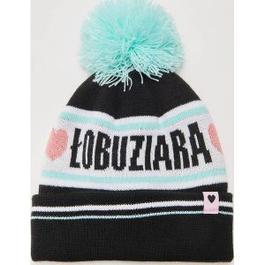 Czapka z napisem łobuziara - Czarny. Czapki marki House. W wyprzedaży za 19,99 zł.