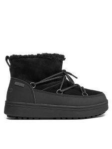 CMP Śniegowce Kayla Wmn WP Boot 3Q79576 Czarny. Czarne buty zimowe CMP, ze skóry, bez obcasa, bez zapięcia. Za 449,99 zł.