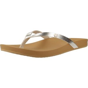 Sandały REEF W VISTA IVY Złoty. Żółte buty trekkingowe Reef, bez wzorów, z syntetyku, bez obcasa, bez zapięcia. Za 205,99 zł.