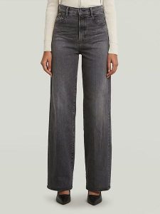 G-Star Dżinsy - Loose fit - w kolorze antracytowym rozmiar: W27/L32. Czarne jeansy G-Star, z aplikacjami, ze skóry. Za 245,96 zł.