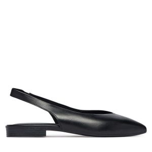 Baleriny Tamaris. Czarne balerinki Tamaris, bez wzorów, bez obcasa, bez zapięcia. Za 369,99 zł.