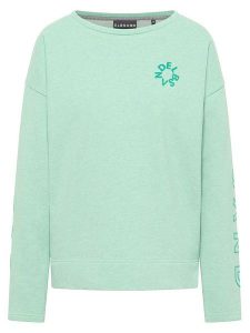 ELBSAND Bluza "Andra" w kolorze miętowym rozmiar: M. Zielone bluzy ELBSAND, m, bez wzorów, bez kaptura. Za 171,68 zł.