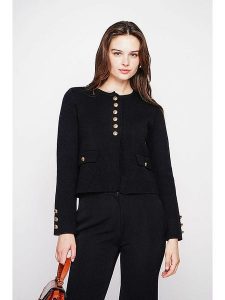 C& Jo Kardigan w kolorze czarnym rozmiar: 40. Czarne kardigany C& Jo. Za 122,38 zł.