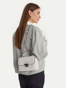 MICHAEL Michael Kors Torebka 32R6S2RC0B Biały. Białe torebki klasyczne MICHAEL Michael Kors, bez wzorów, ze skóry, bez dodatków. Za 685,99 zł.