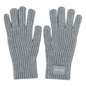 Rękawiczki Unisex Dla Dorosłych Connora. Szare rękawiczki Regatta, bez wzorów. Za 27,99 zł.