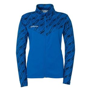 Damska bluza dresowa Uhlsport Progressive 28 Poly. Czarne kurtki Uhlsport, bez wzorów, z dresówki, bez kaptura. Za 171,00 zł.