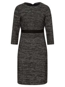 More & More Sukienka w kolorze czarnym rozmiar: 42. Czarne sukienki More & More, bez wzorów, bez kołnierzyka, bez ramiączek, midi. Za 181,45 zł.