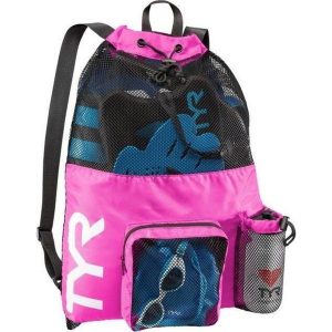 Worek plecak pływacki unisex Tyr Alliance Big Mesh Mummy. Czarne plecaki TYR. Za 119,00 zł.