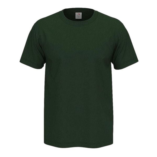 Koszulka Unisex Dla Dorosłych Comfort Plain T-shirt. Zielone bluzki STEDMAN, xl, bez wzorów, sportowe, bez kołnierzyka, bez ramiączek. Za 49,99 zł.